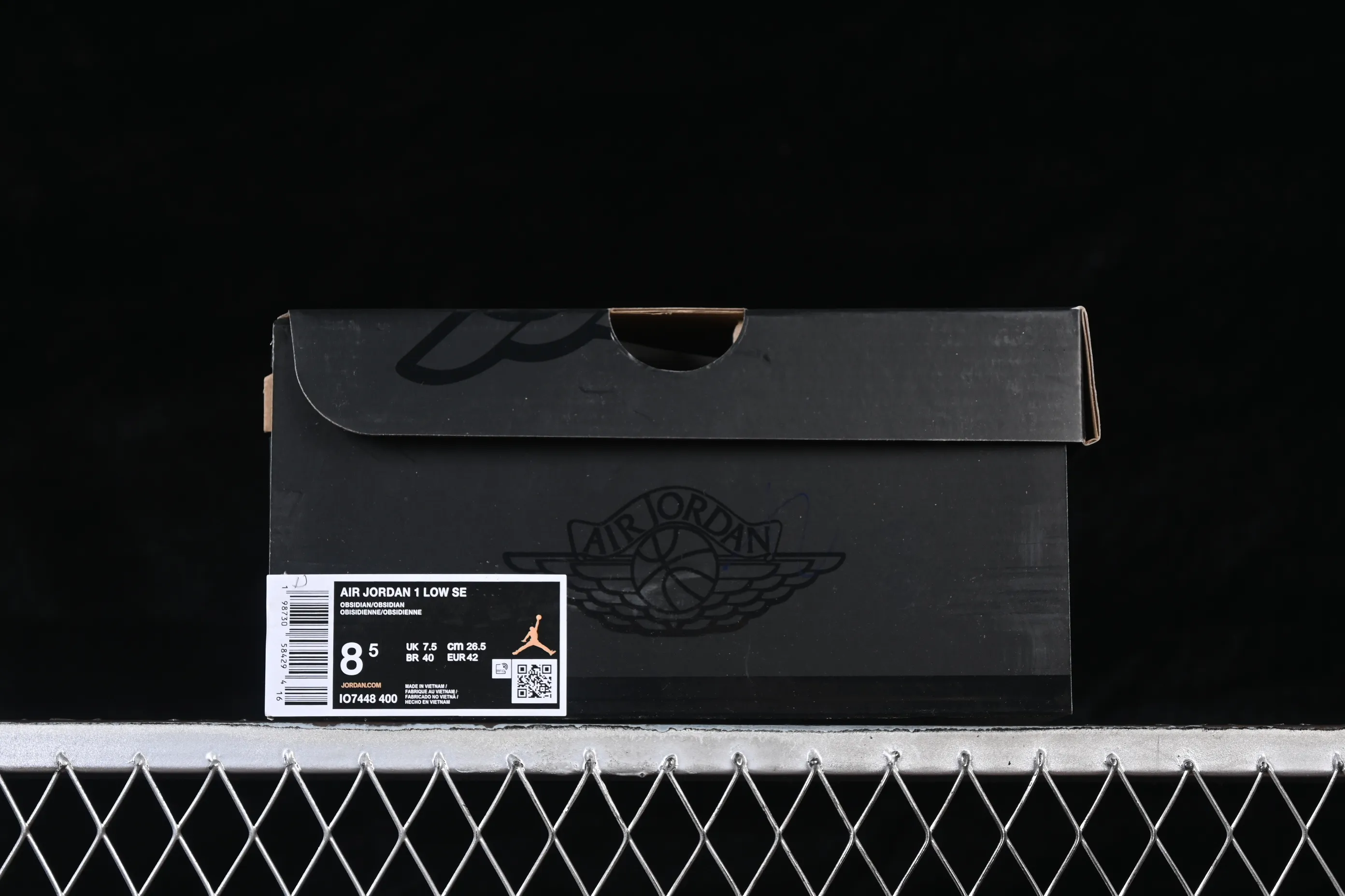 All categories Air Jordan Jordan series basketball shoes Air Jordan 1 Low Air Jordan 1 Low AJ1 Joe 1 white dark blue low-top cultural and casual sneakers IO7448-400